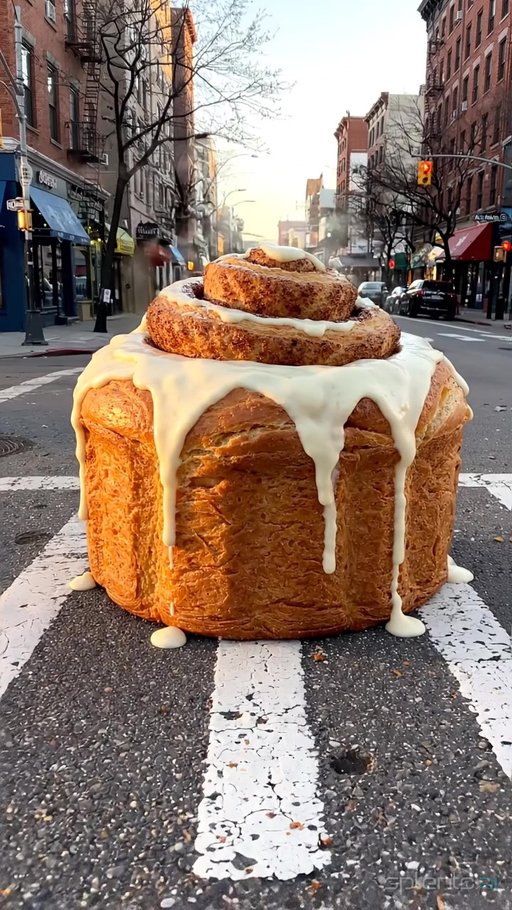 Whimsical Cinnamon Roll