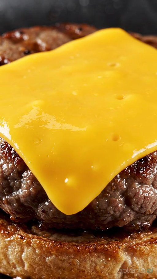 Juicy Beef Patty with Melting Cheese — restaurant video