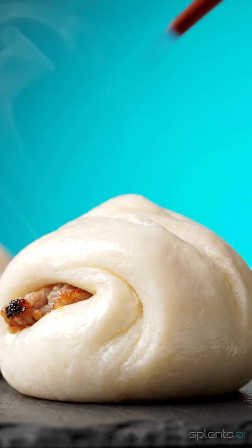 Steamed White Bao Bun — restaurant video