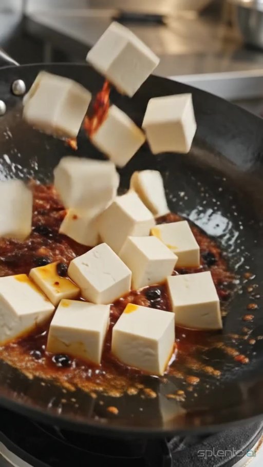 Tofu Tossing Demonstration
