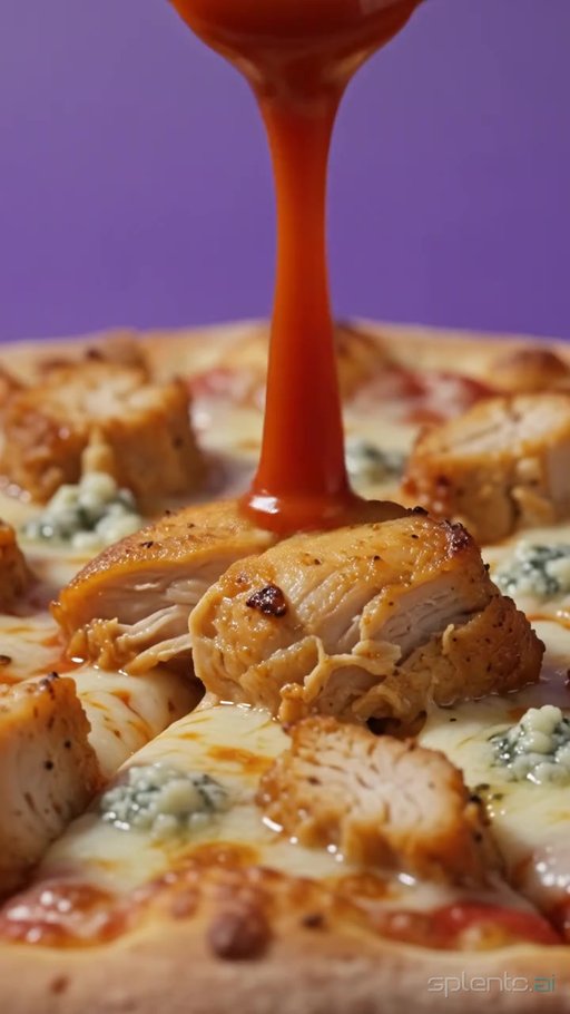 Buffalo Chicken Pizza Promo — restaurant video