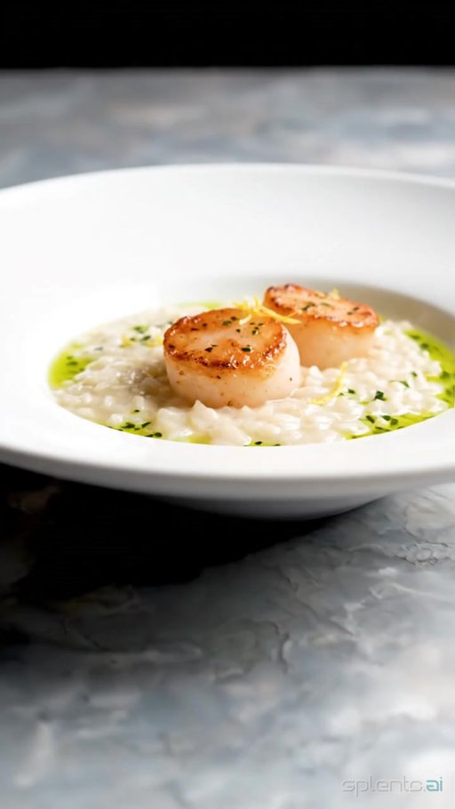 Seared Scallop Risotto