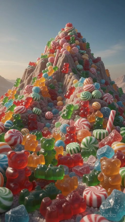 Fantasy Candy Mountain