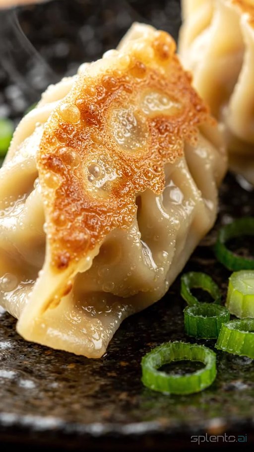 Golden Gyoza Dumpling