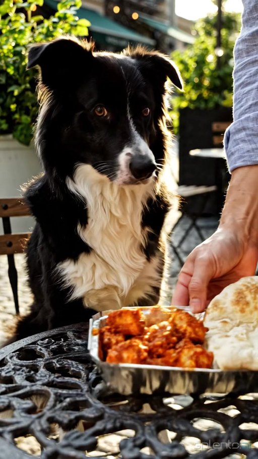 Attentive Border Collie Portrait