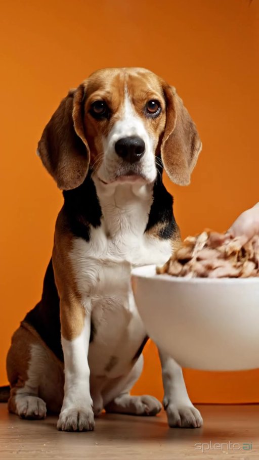 Beagle Studio Portrait