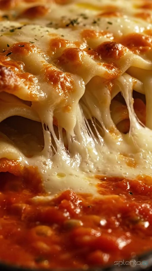 Melted Lasagna Cheese