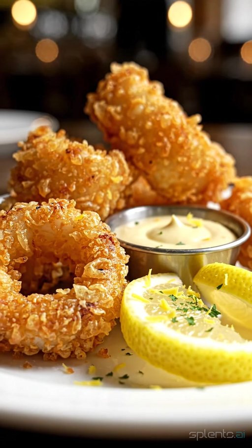Golden Calamari Rings Promo