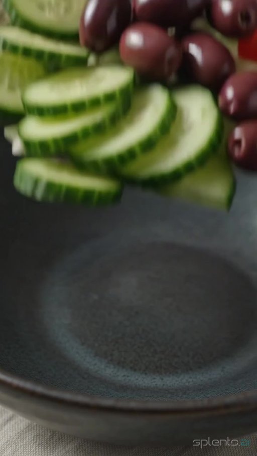 Healthy Mediterranean Salad