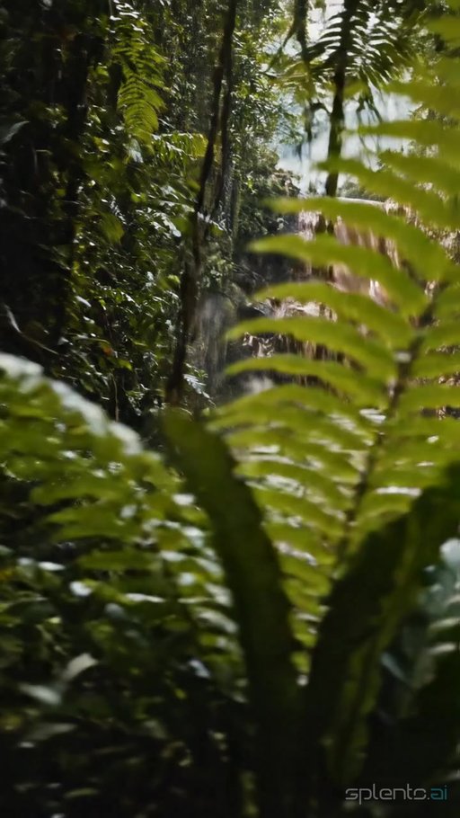 Lush Forest Scene
