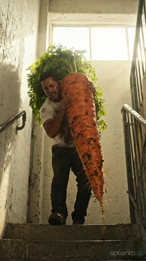 Carrying Dirty Carrot