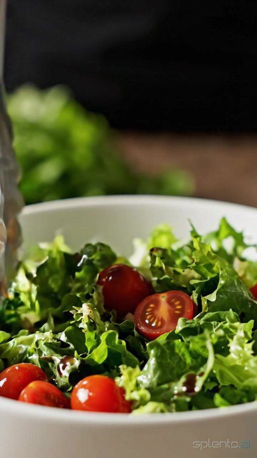 Salad with Dressing