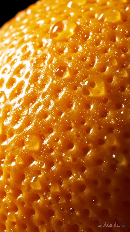 Fresh Orange Close-Up