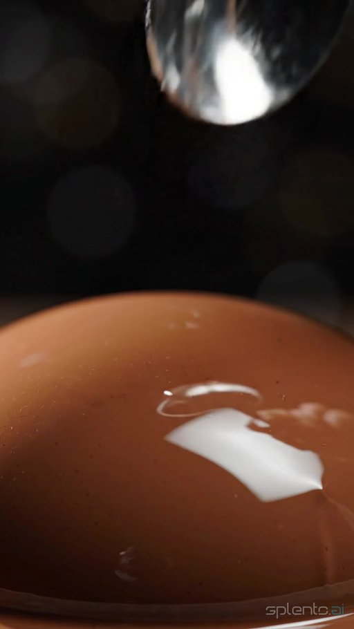 Glossy Chocolate Mousse — restaurant video