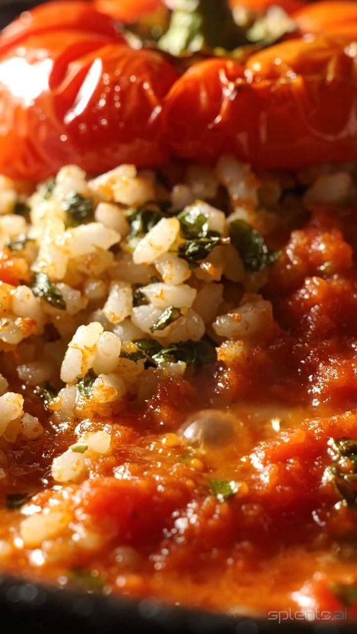 Tomato Stuffed with Herbs