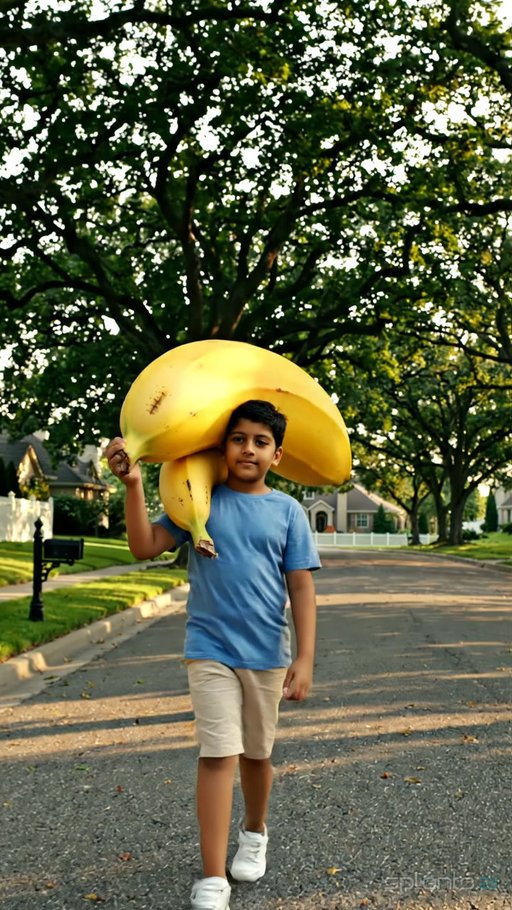 Banana Boy in Trees