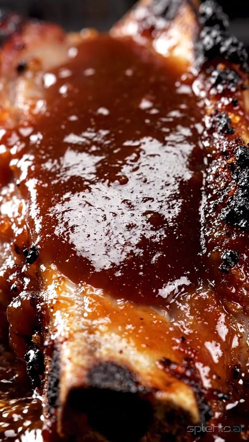 Delicately Grilled Rib with Sauce
