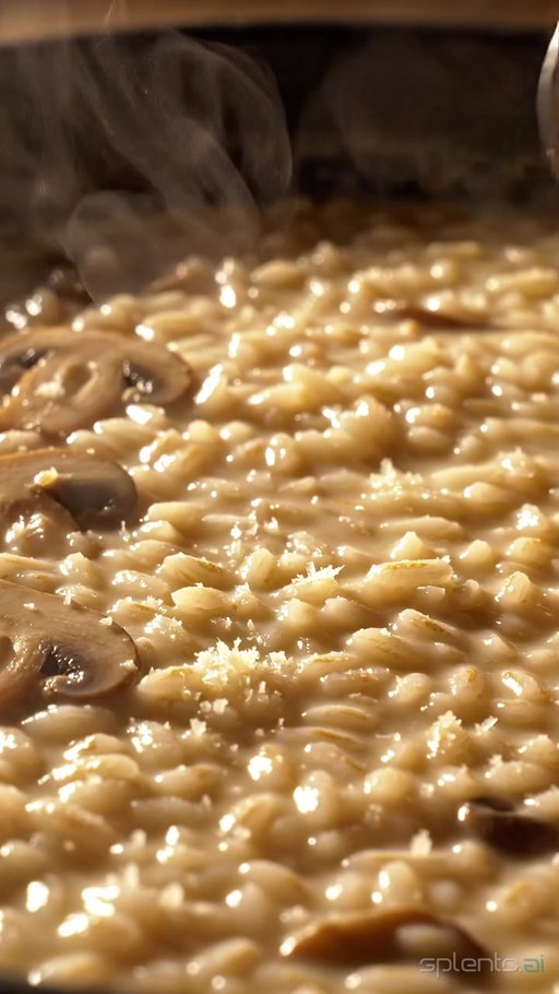 Creamy Mushroom Risotto