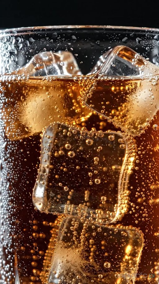 Refreshing Cola Glass