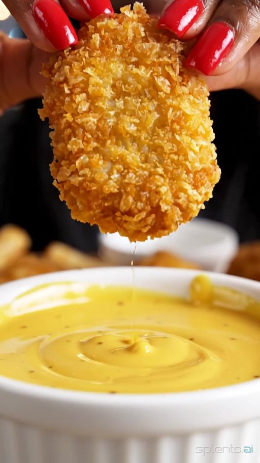 Crispy Fried Chicken with Mustard