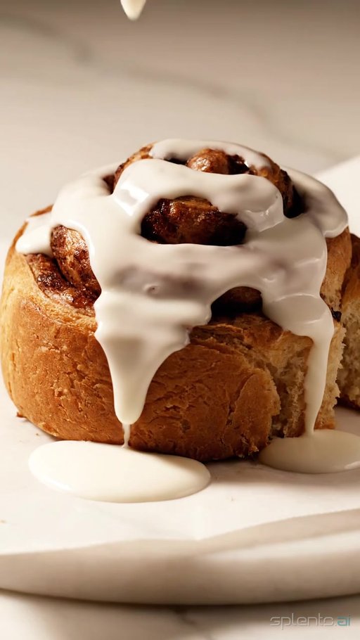 Cinnamon Roll Close-Up