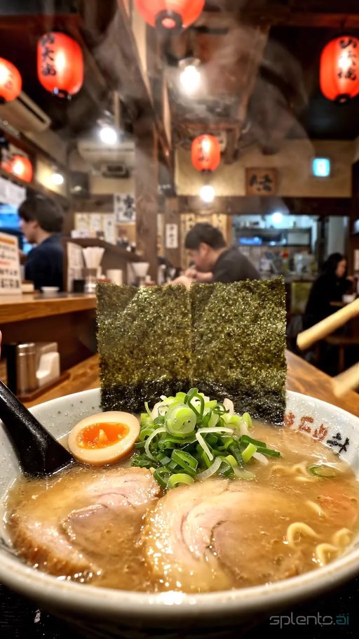 Ramen Bowl with Seaweed