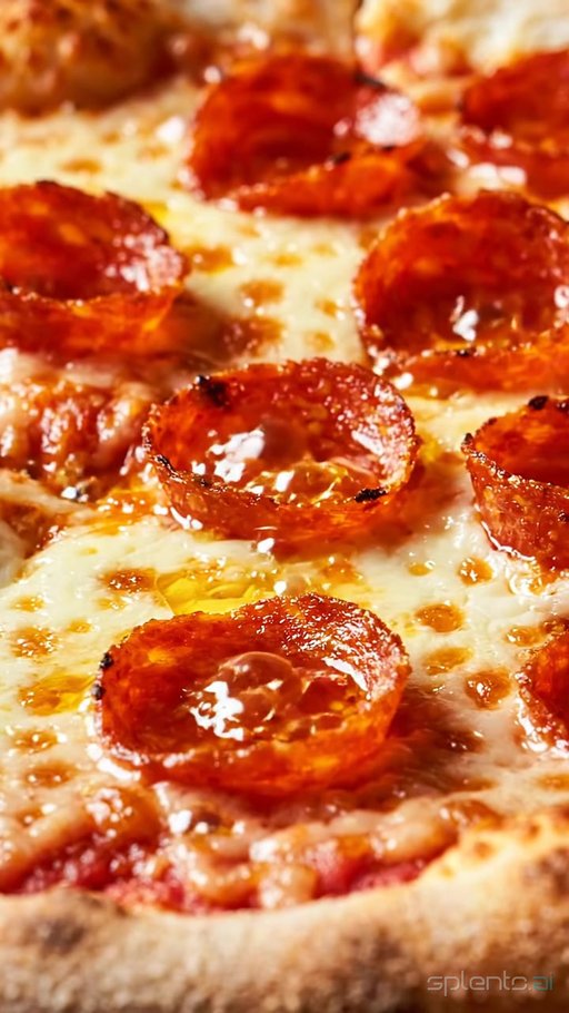 Pepperoni Pizza Close-Up