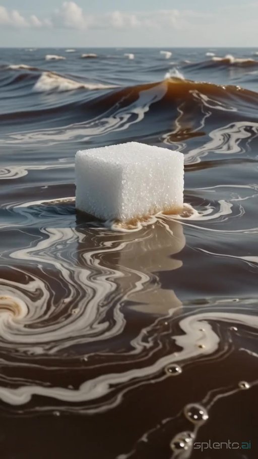 Sugary Dissolution Art