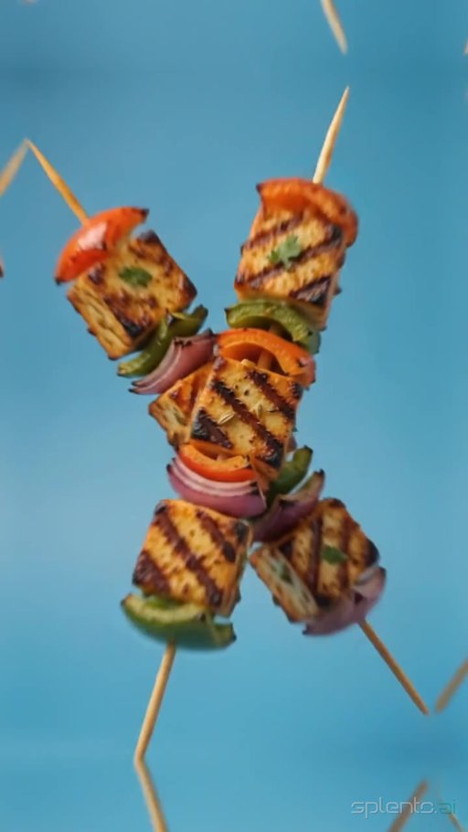 Vibrant Grilled Vegetable Skewers — restaurant video