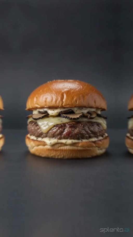 Gourmet Burgers Food Photo — restaurant video