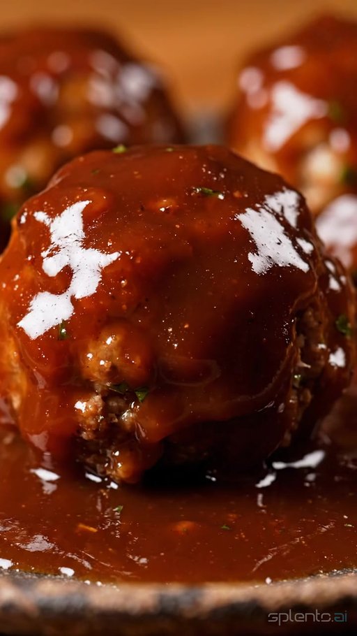Glossy Meatball with Rich Gravy — restaurant video