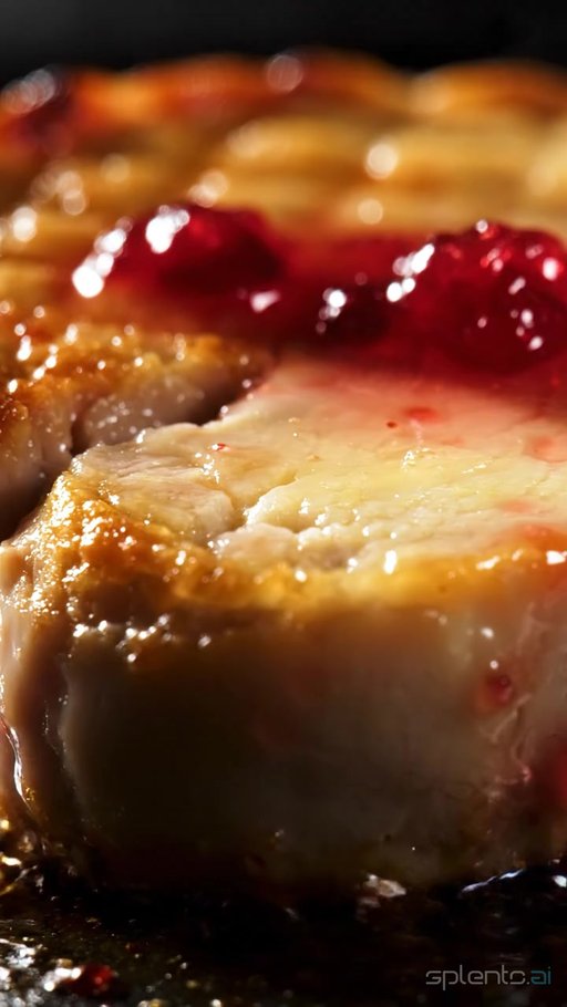 Baked Cheesecake Close-Up