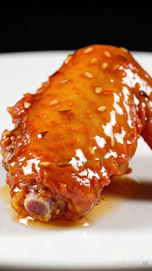 Glazed Chicken Wing
