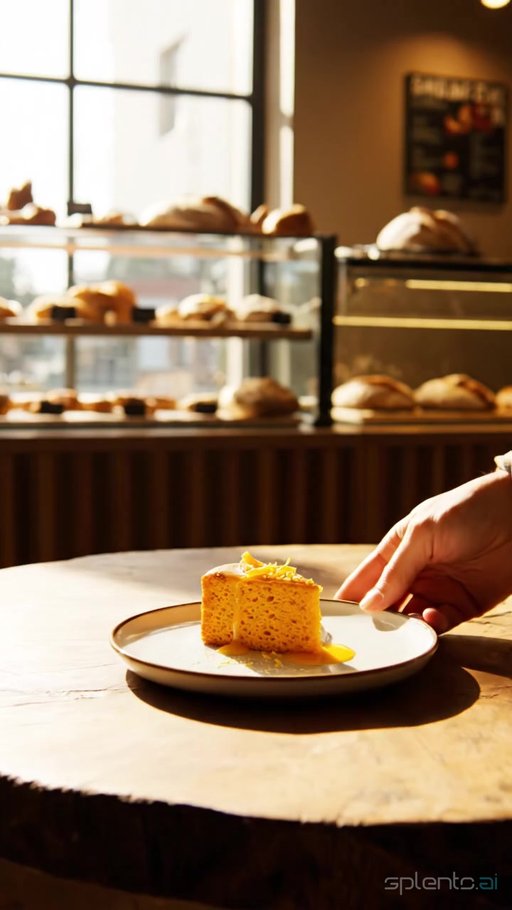 Sunlit Orange Polenta Cake Ad