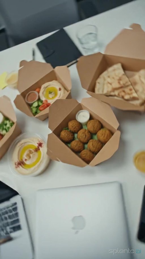 Casual Workspace Food — restaurant video