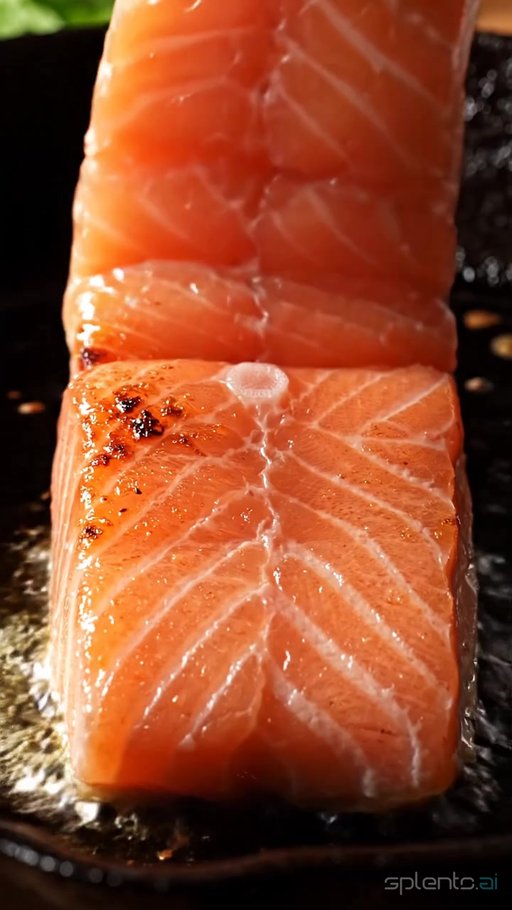 Seared Salmon on Plate