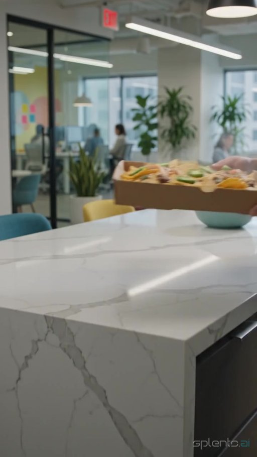 Office Kitchen Food Display