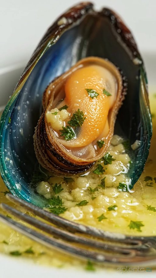 Coated Mussel Dish