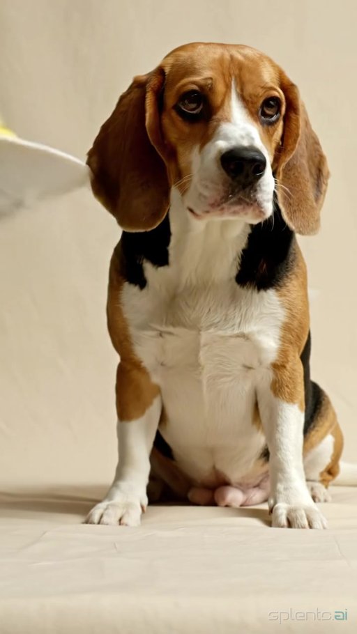 Beagle Indoor Portrait