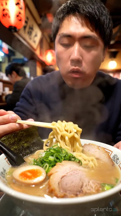 Japanese Ramen Meal — restaurant video