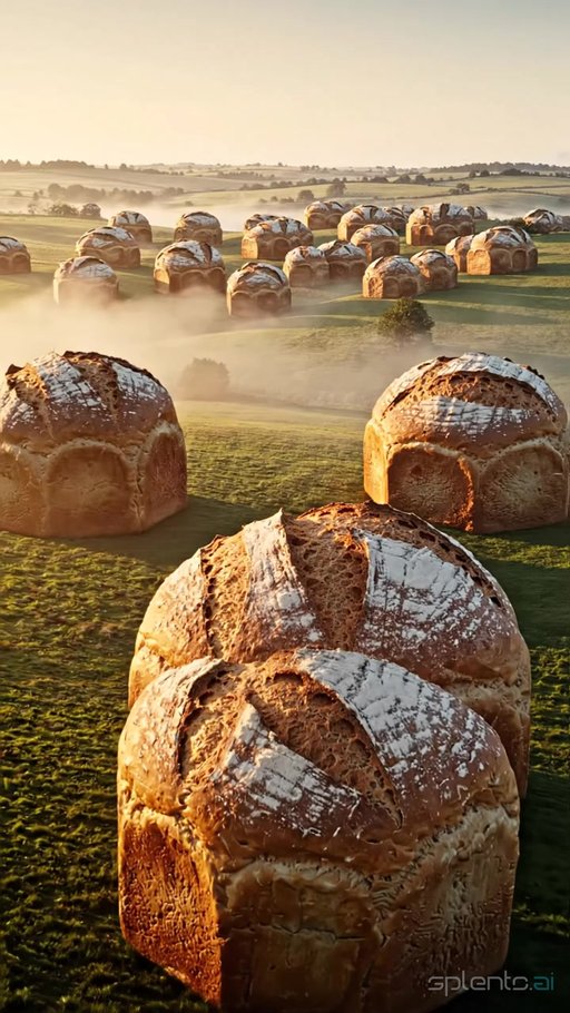 Cinematic Fantasy Bread Landscape