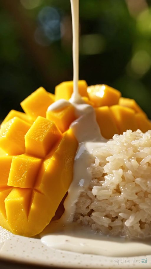 Golden Mango Sticky Rice