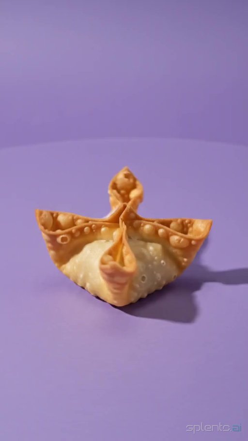 Fried Crab Rangoon Dumplings
