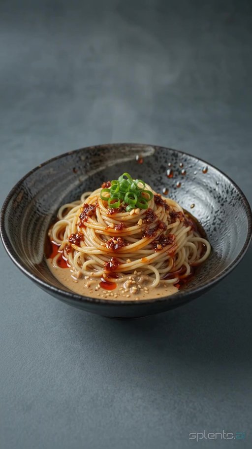 Freshly Prepared Dan Dan Noodles