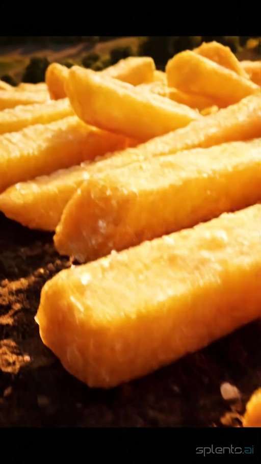 Fried Potato Wedges