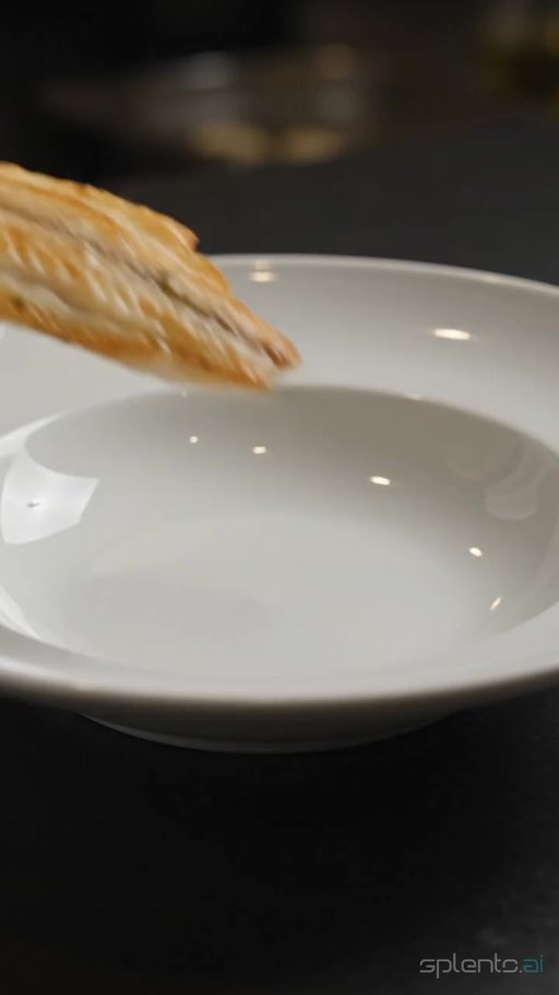 Chef Pouring Sauce