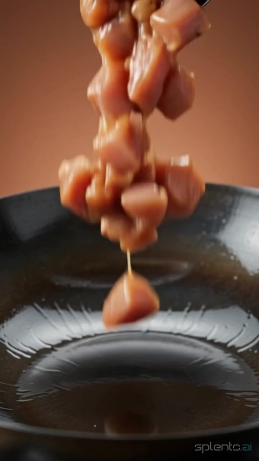 Kung Pao Chicken Preparation