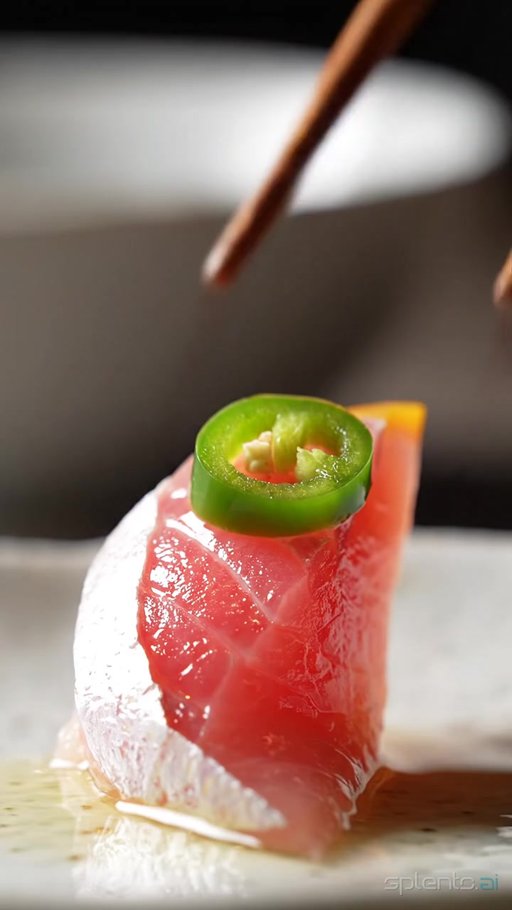 Spicy Salmon Sushi — restaurant video