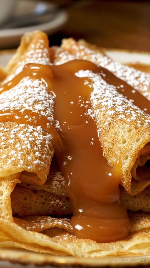 Sugar-Covered Crepes