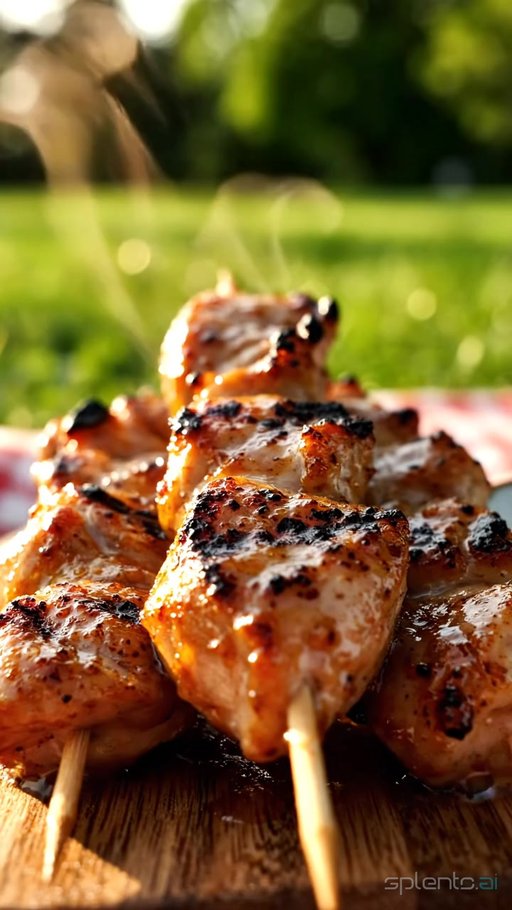 Grilled Chicken Skewers